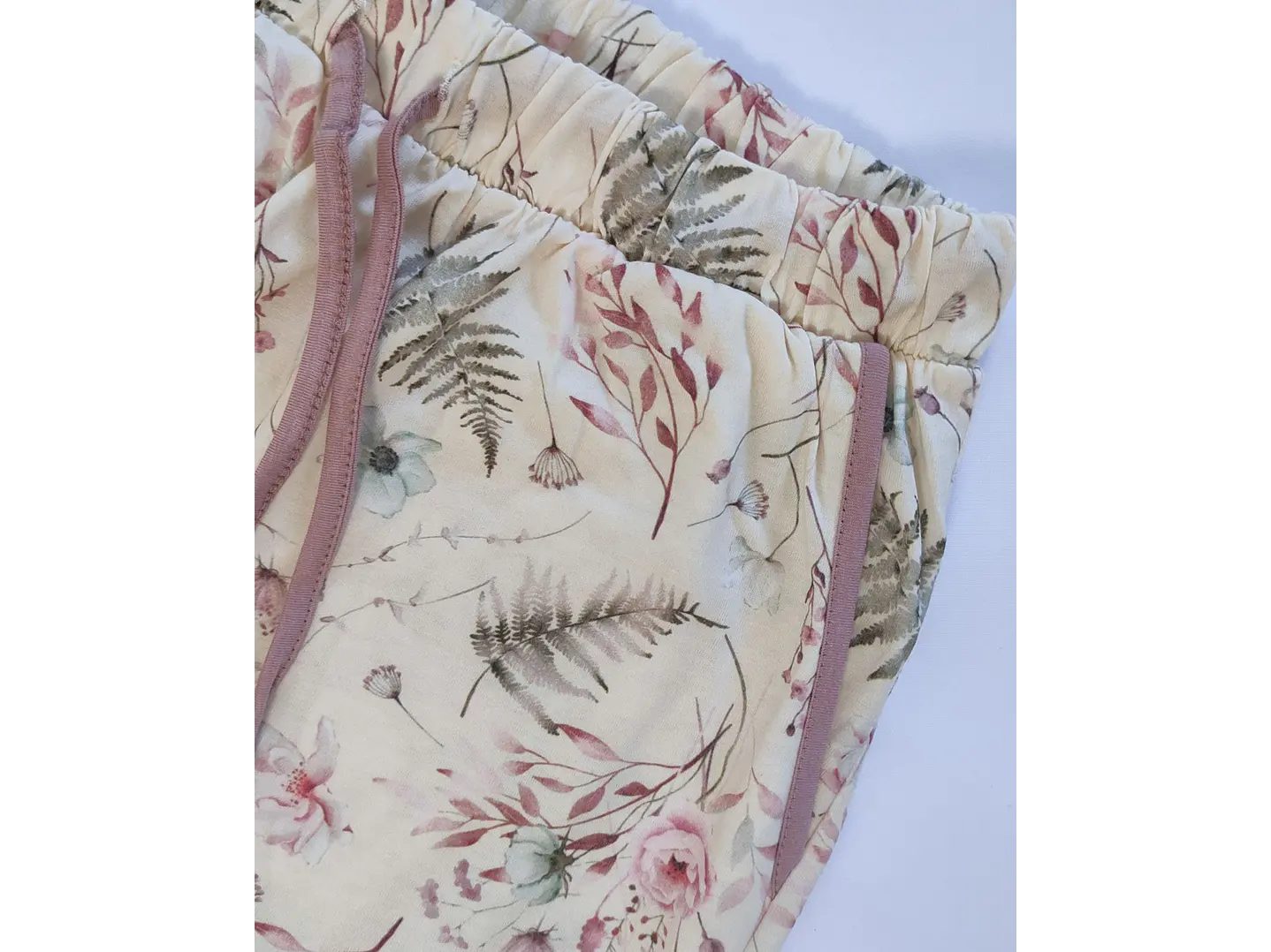 Pijama de Mulher Algodão Manga Comprida “Dreams Never Ends” com Calça Floral 6