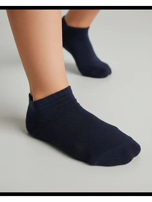 Pack 4 Meias Soquetes Criança em Algodão – Sem Costuras e Sem Pressão