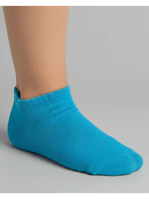 Pack 4 Meias Soquetes Criança em Algodão – Sem Costuras e Sem Pressão cores sortidas