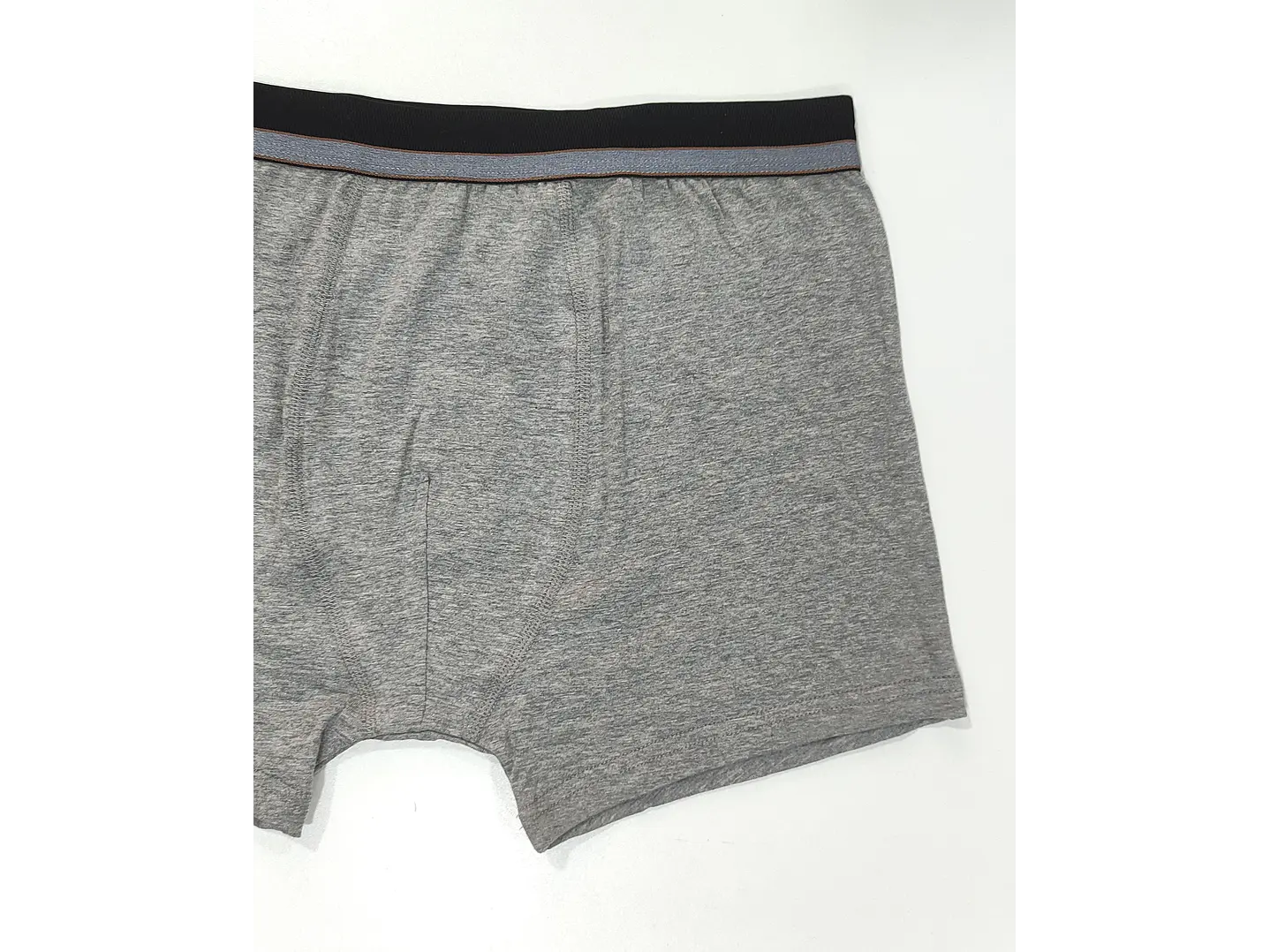 Boxer Homem Algodão Liso – Sem Costuras Atrás e Cintura Confortável-Pack de 3 3