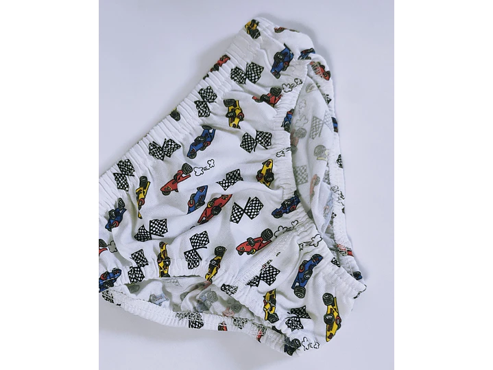 Cuecas de Menino Pack 3 em Algodão | Conforto e Estampados Divertidos 3