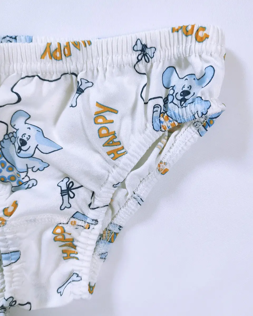 Cuecas de Menino Pack 3 em Algodão | Conforto e Estampados Divertidos  4