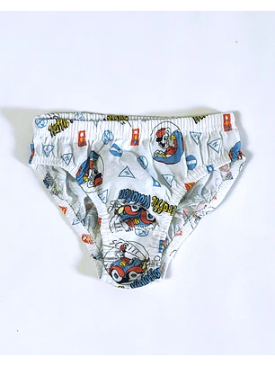 Cuecas de Menino Pack 3 em Algodão | Conforto e Estampados Divertidos