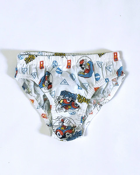 Cuecas de Menino Pack 3 em Algodão | Conforto e Estampados Divertidos