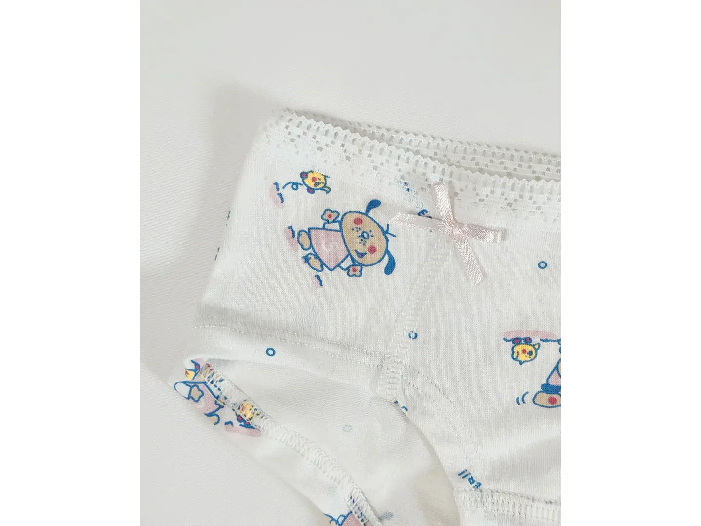 Cuecas Menina Pack 3 Estilo Boxer em Algodão | Sem Elástico na Perna 3