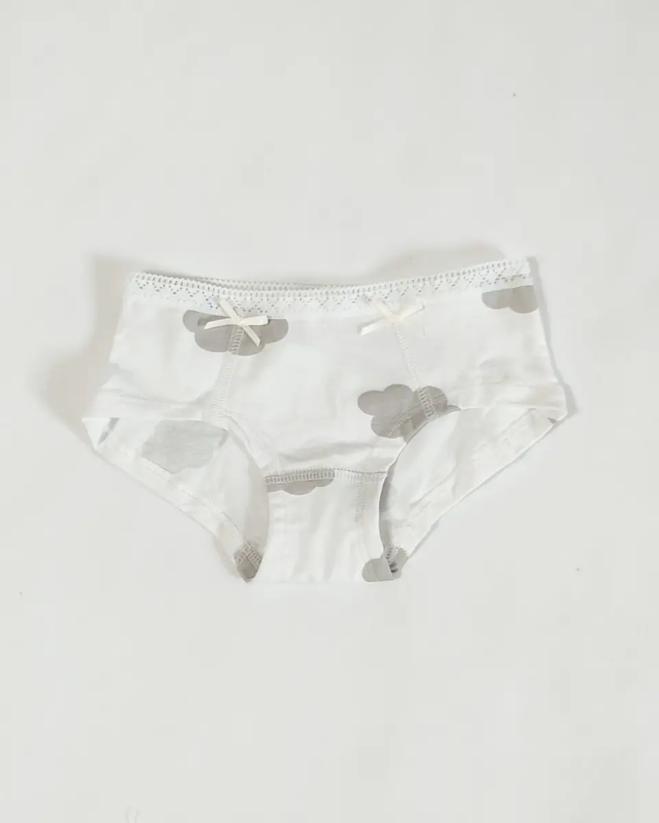 Cuecas Menina Pack 3 Estilo Boxer em Algodão | Sem Elástico na Perna - COPIE 2