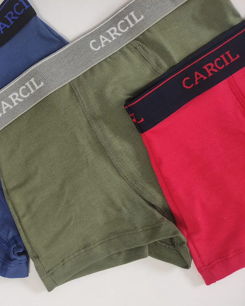 Boxers Algodão Menino Pack 3  2