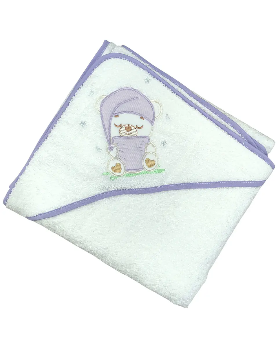 Toalha de banho de bebé 100% algodão - 1x1 metro 2