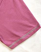 Camisa de dormir em algodão com abertura frontal - Rosa  - Thumbnail 5