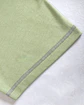 Camisa de dormir em algodão com abertura frontal - Verde - Thumbnail 4