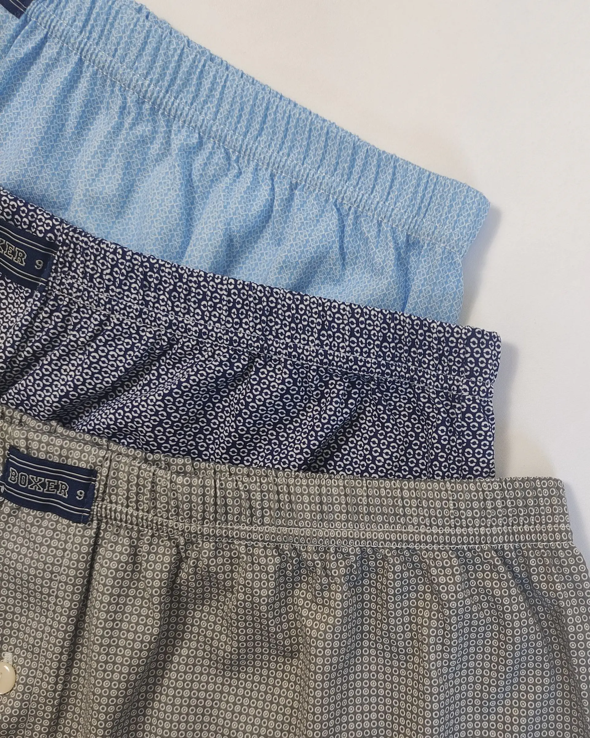 Boxer de homem - tamanho 54-56 Pack de 3 2