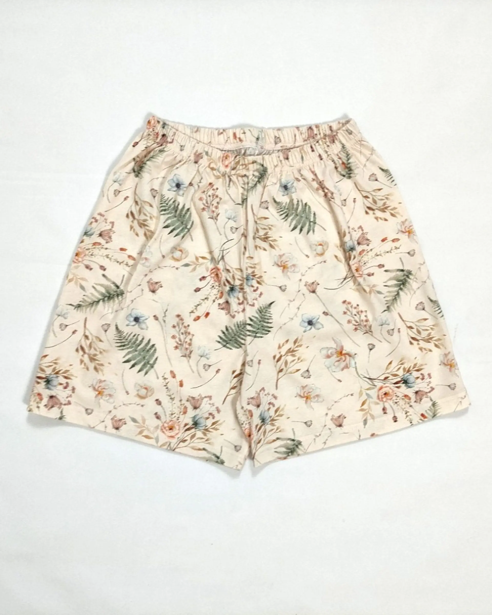 Pijama de Mulher com Alças e Calções Florais  6