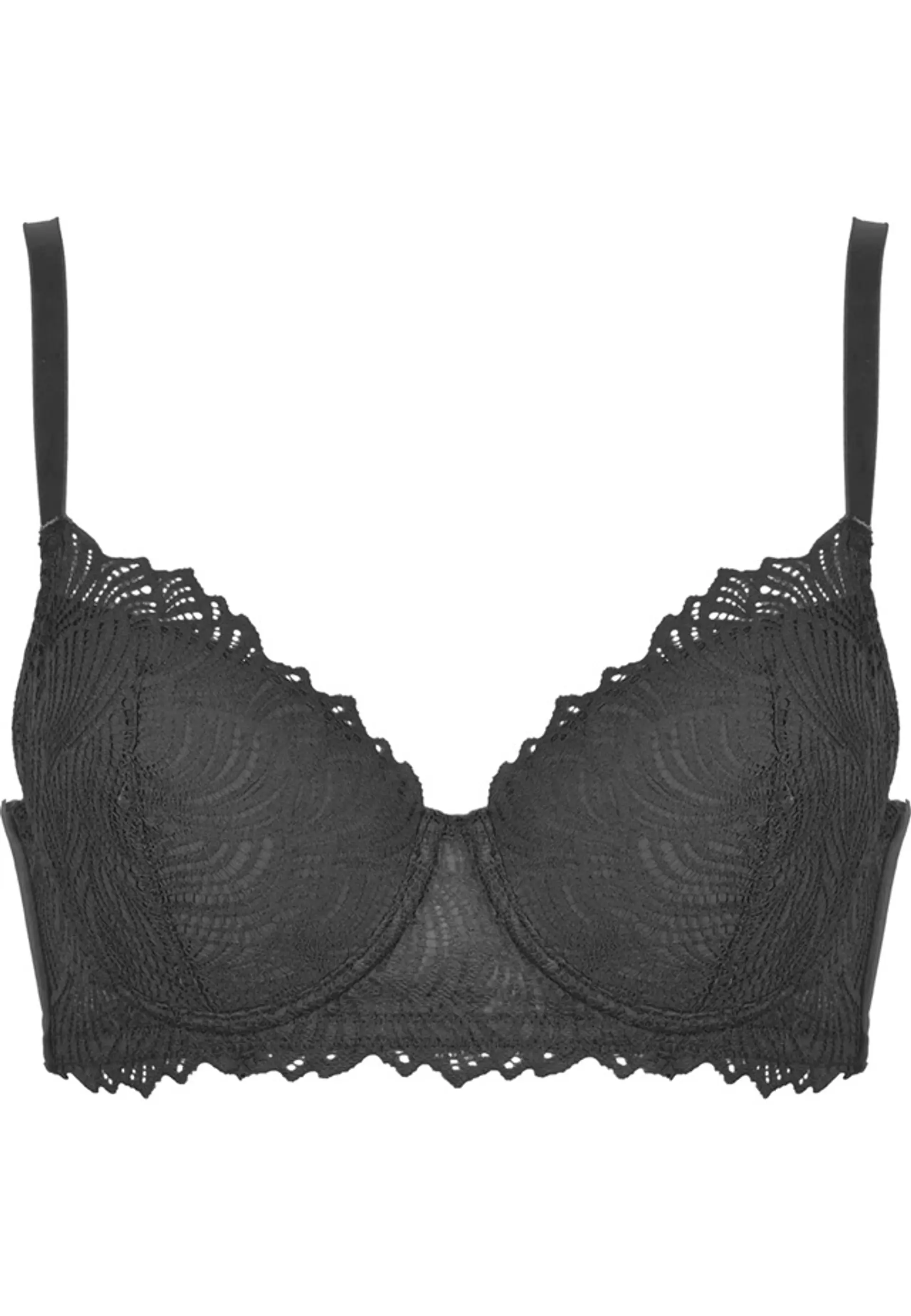 Soutien Copa E com Renda Naturana - Preto 1