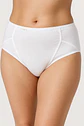 Cueca alta básica em algodão - Pack de 4 Cor Branco - Thumbnail 1