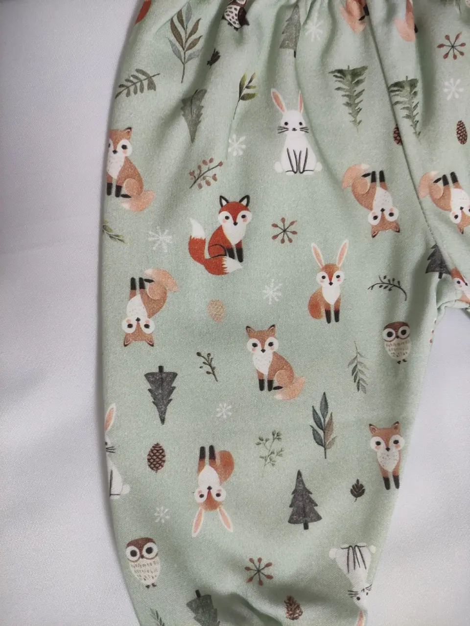 Pijama de Bebé “Amigos da Floresta” – 100% Algodão (com carda) 5