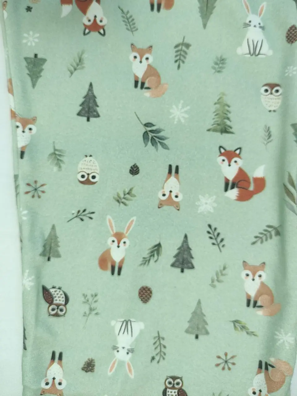 Pijama de Senhora 100% Algodão Cardado – Amigos da Floresta 6