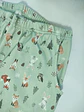 Pijama de Senhora 100% Algodão Cardado – Amigos da Floresta - Thumbnail 8