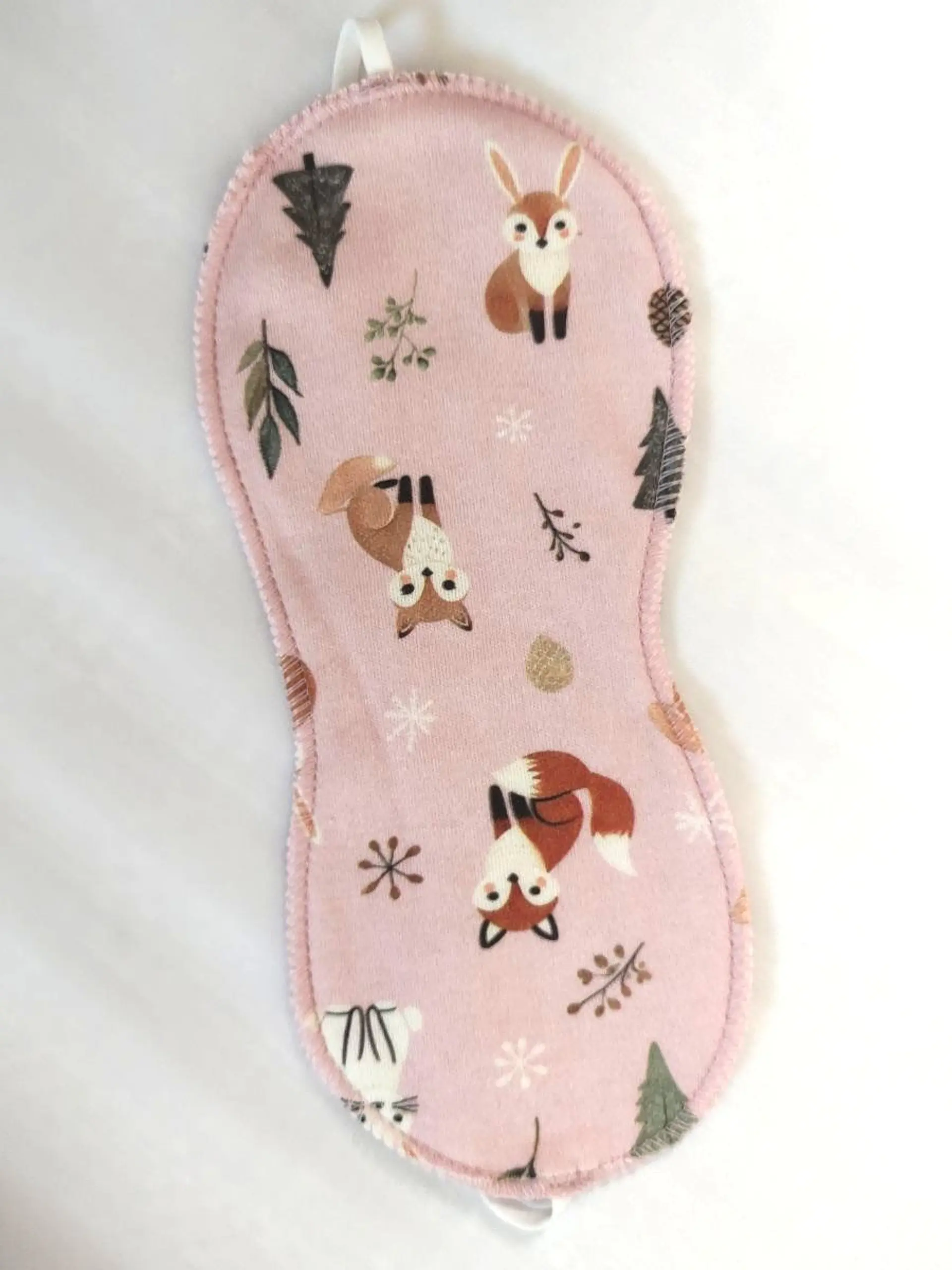 Pijama de Senhora 100% Algodão Cardado – Amigos da Floresta - rosa 6