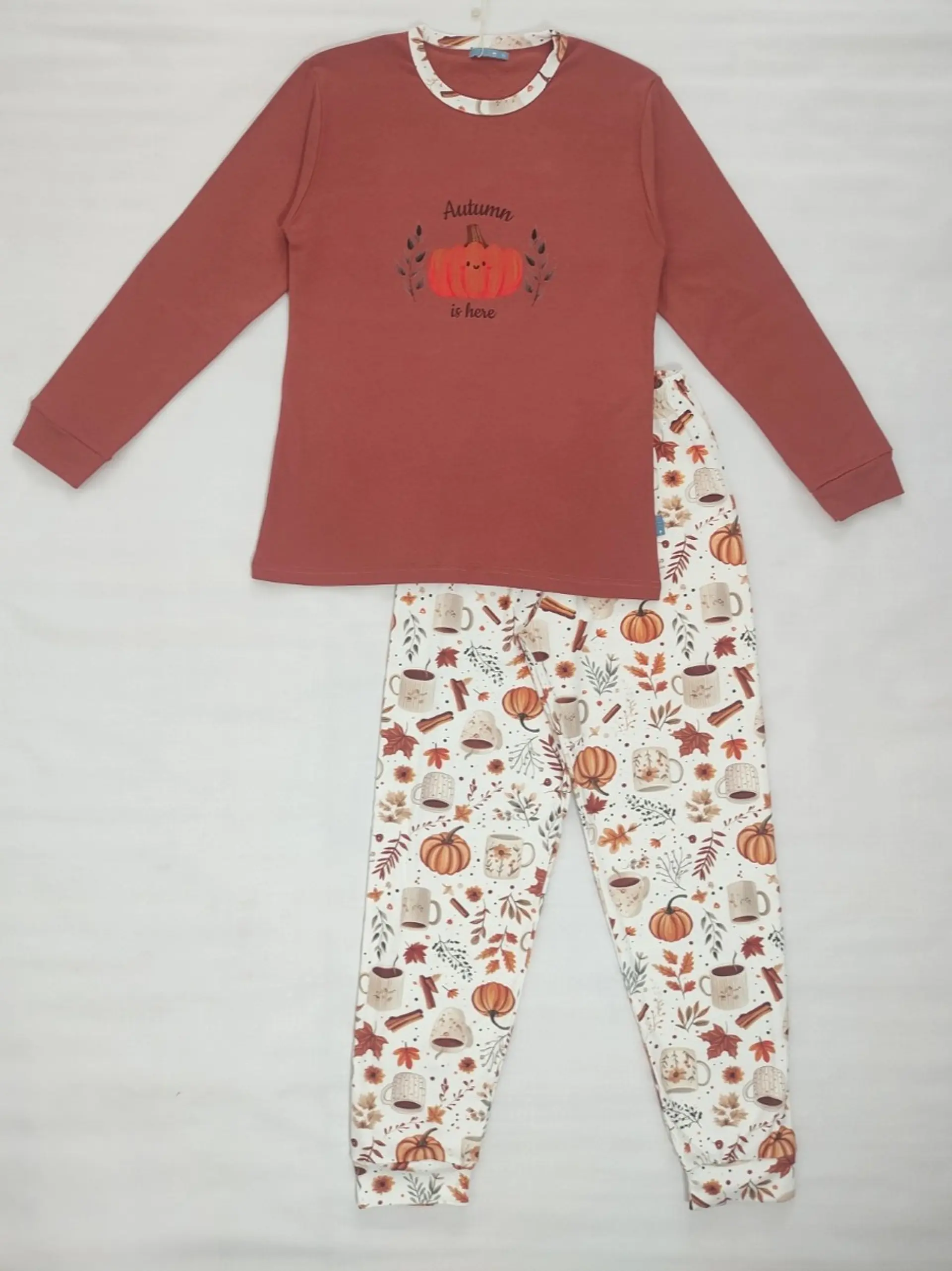 Pijama de Outono 100% Algodão com Carda – Fabricado em Portugal 2