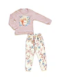 Pijama de menina 100% algodão (com carda) - Esquilo  - Thumbnail 5