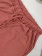 Pijama de mulher estampado - 100% algodão (com carda) - telha - Thumbnail 6