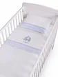 Jogo de lençóis para cama de grades 