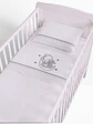 Jogo de lençóis para cama de grades 