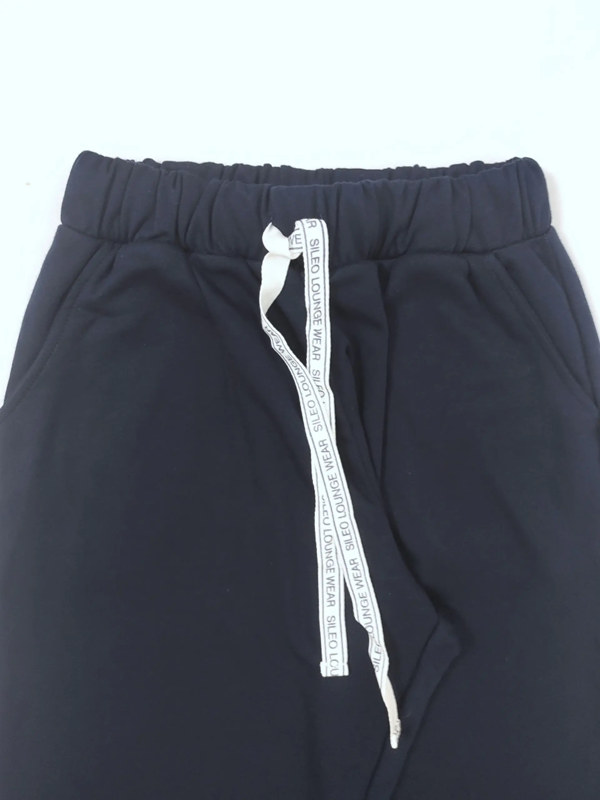 Pijama de homem 100% algodão (com carda) estilo desportivo - marinho 6