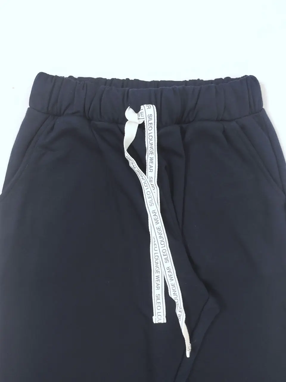 Pijama de homem 100% algodão (com carda) estilo desportivo - marinho 6
