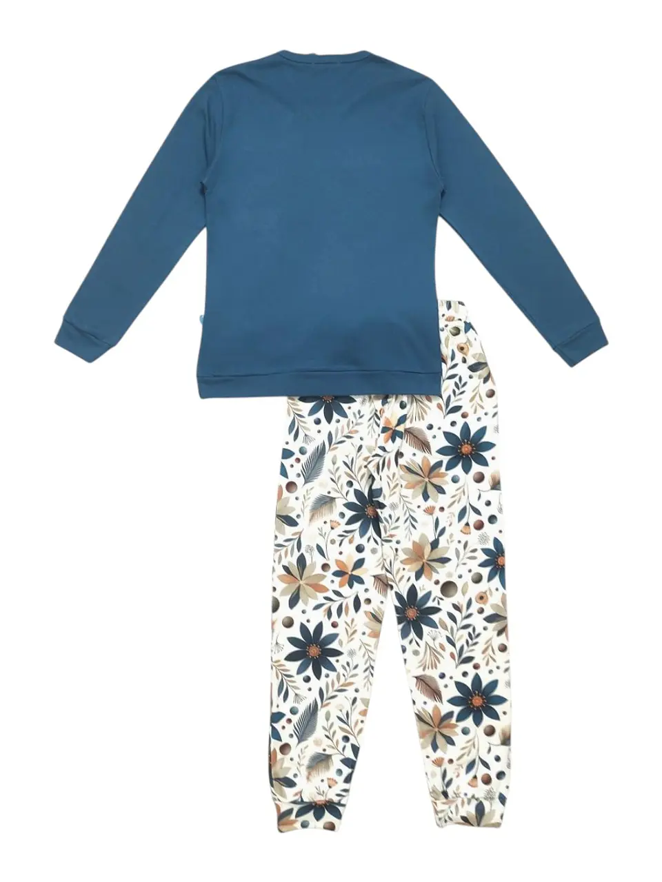 Pijama de Mulher 100% Algodão Cardado – Gato Artístico 6