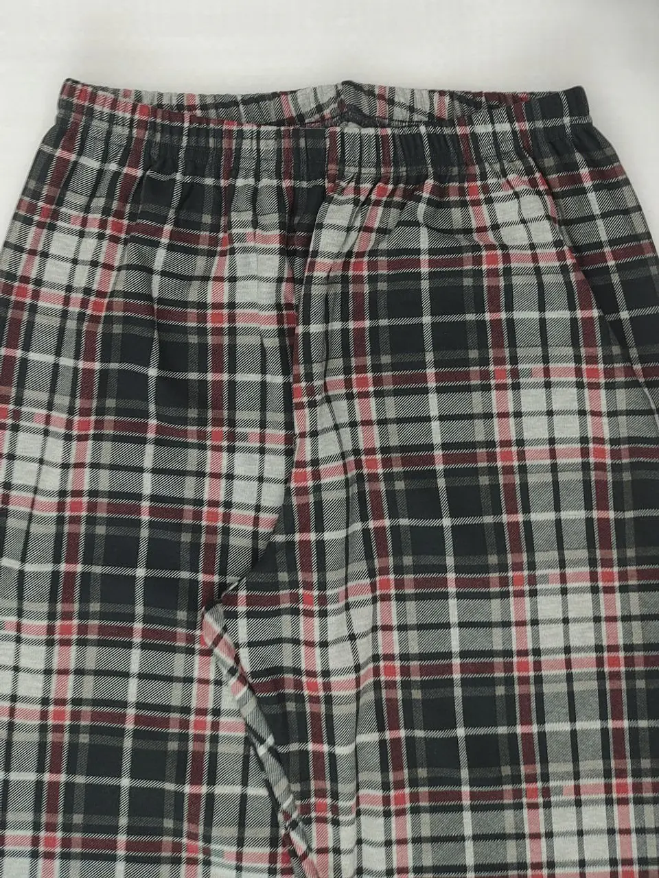 Pijama em algodão com calças ao xadrez - telha 4