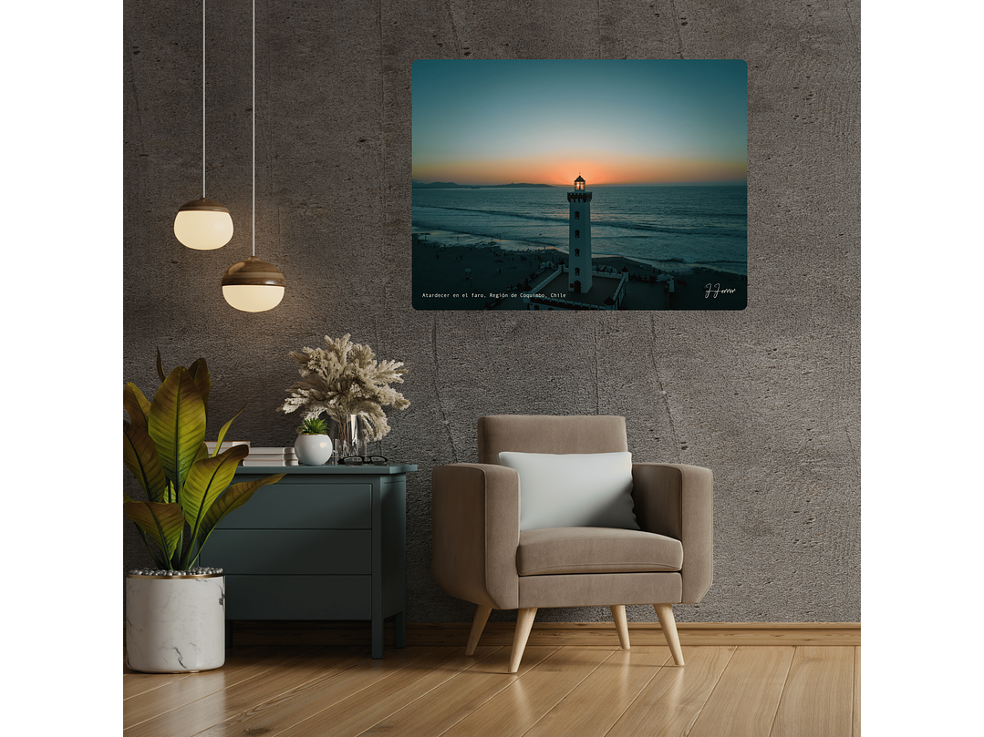 Atardecer en el faro, Región de Coquimbo, Chile 2