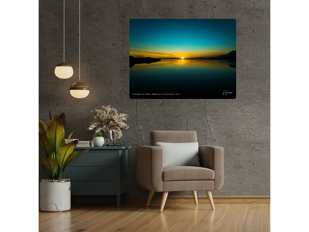 Atardecer en Pucón, Región de la Araucanía, Chile 2