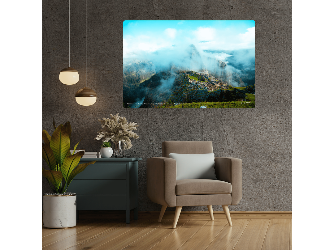 Amanecer en Machu Picchu, Departamento del Cuzco, Perú 2