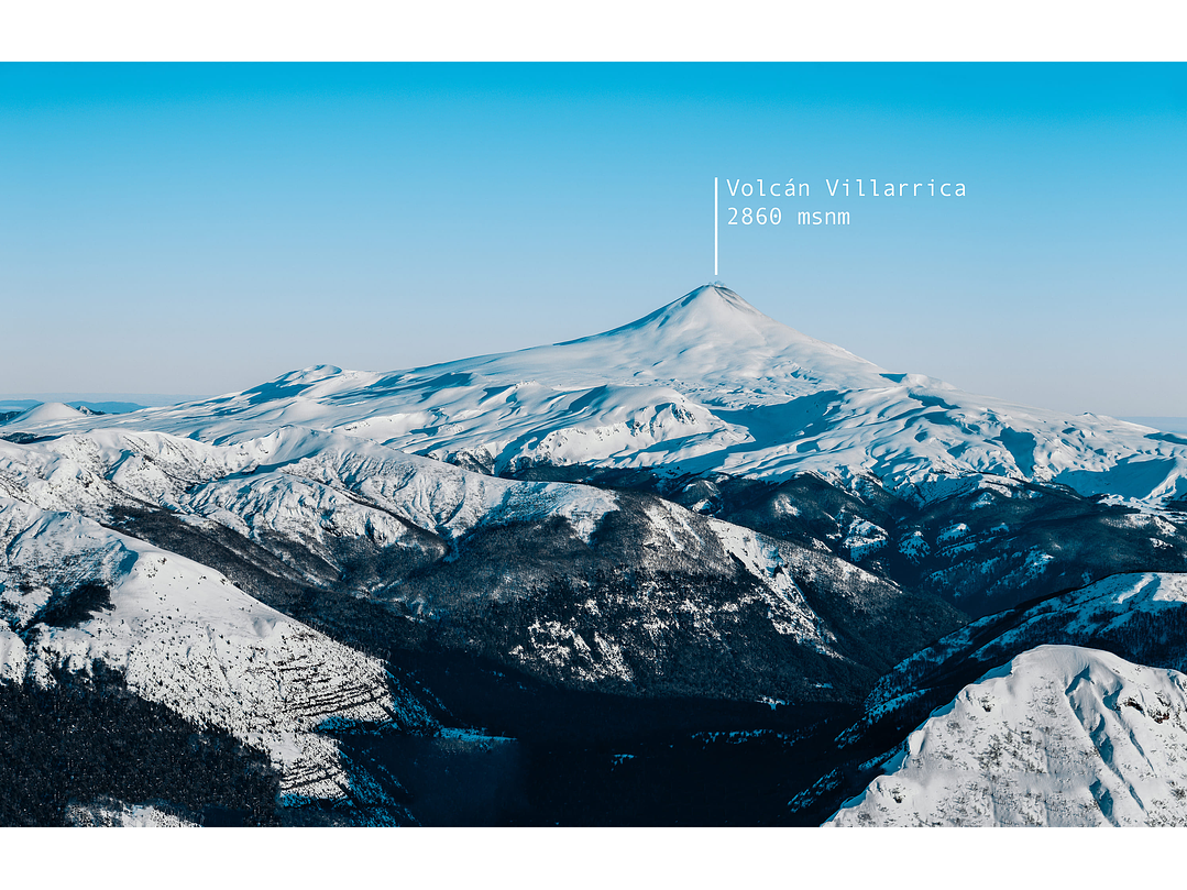 Cumbre Volcán Quetrupillán, Región de la Araucanía, Chile - Con infografía 5