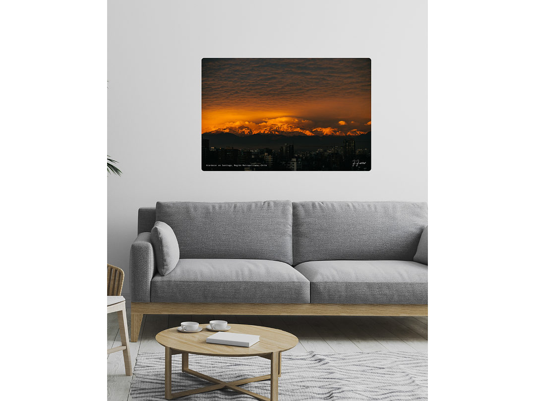 Atardecer en Santiago, Región Metropolitana, Chile 2