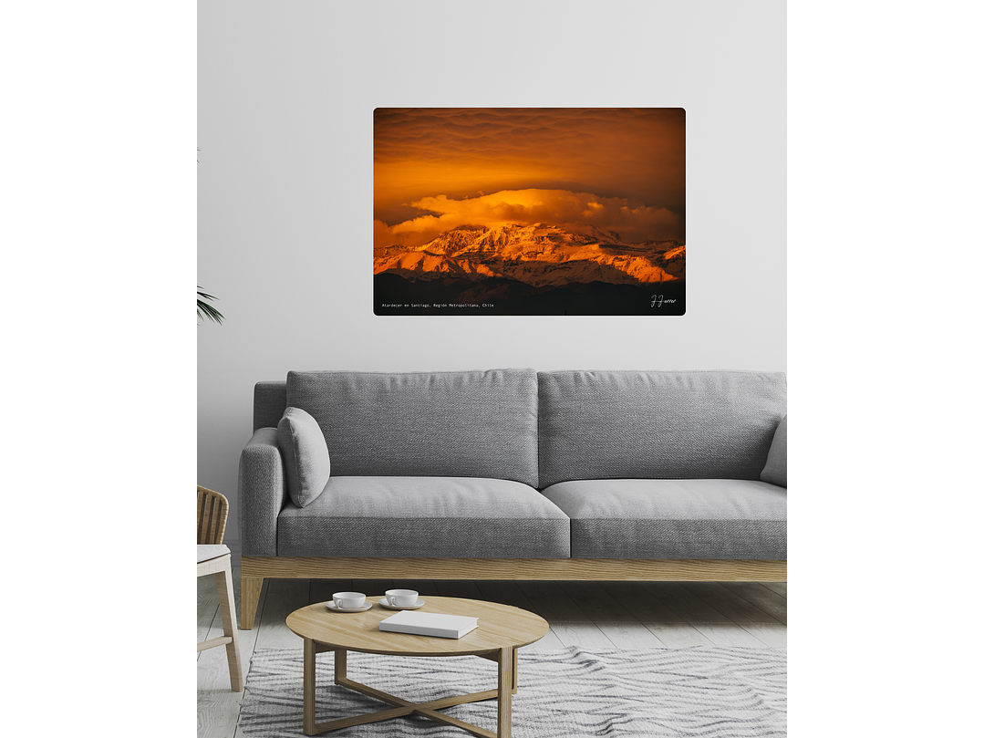 Atardecer en Santiago, Región Metropolitana, Chile 2