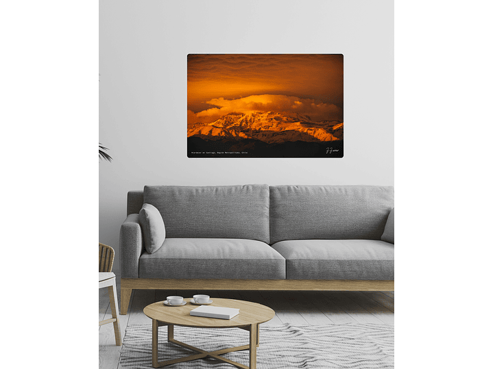 Atardecer en Santiago, Región Metropolitana, Chile 2