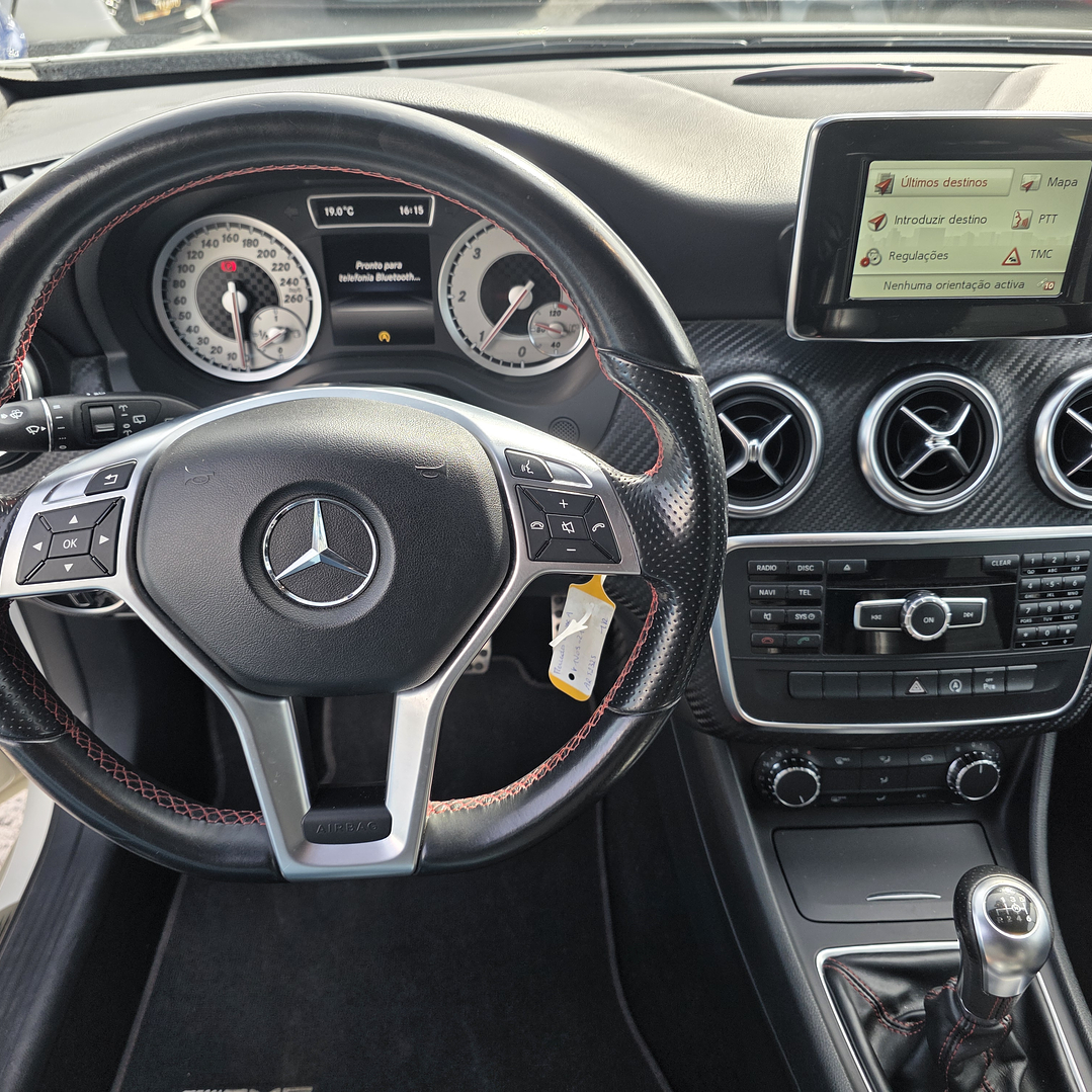 Mercedes class A180d Manual 14