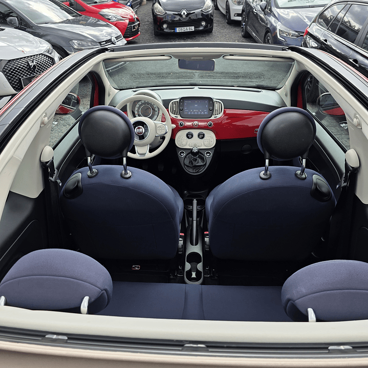 Fiat 500 cabrio HYbrid 9