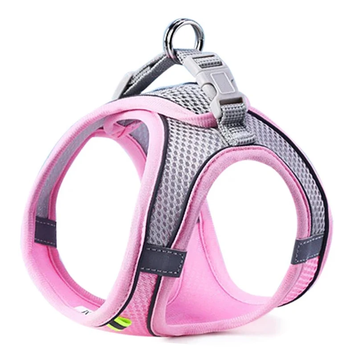 Cat Dog Harness Vest Chest Rope Set Reflective Breathable Adjustable Pet Harness for Small Medium Dogs Outdoor Walking 4