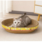 Cat Scratching Board Protect Furniture Grinding Claw Toys Oval Corrugated Paper Wear-resistant Cat Nest Cat Accessories - thumbnail 6