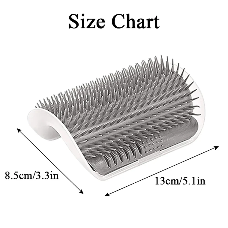 Massage Pet Cat Brush Corner Scrape Hair Removal Beauty Clean Corner Brush Removable Scratcher Comb for Kitten Cat 5