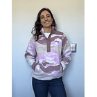 Polar Sawyer 1/4 Snap Printed Terracota 2