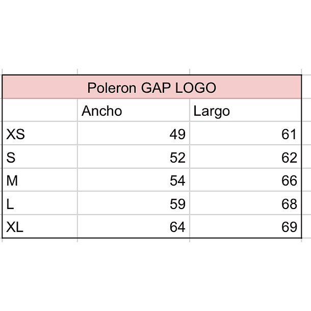 Poleron GAP Logo beige 3