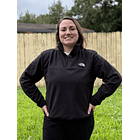 Poleron Micropolar Anchor 1/4 zip TNF Black 1