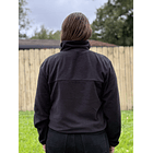 Poleron Micropolar Anchor 1/4 zip TNF Black 2