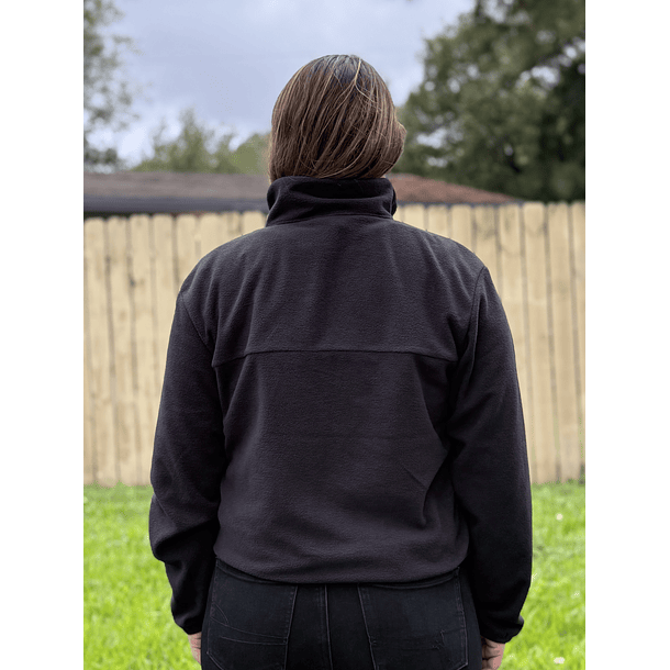Poleron Micropolar Anchor 1/4 zip TNF Black 2