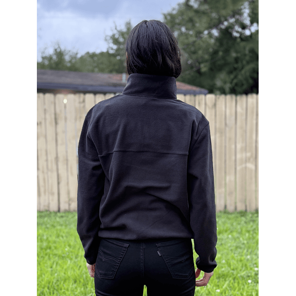Poleron Micropolar Anchor 1/4 zip TNF Black 4