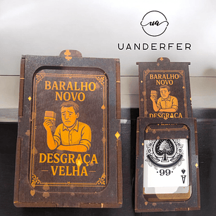 Caixa Baralho Cartas
